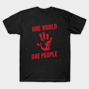 Flag Smashers - One World One People T-Shirt